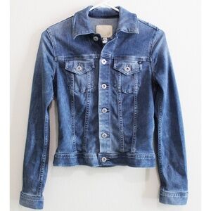 NWOT Adriano Goldschmied fitted jean jacket